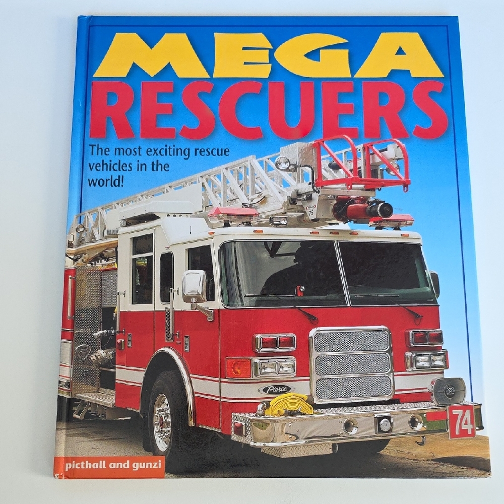 Mega Rescuers Book - Hardcover